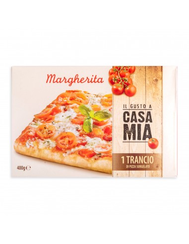 pizza margherita a trancio