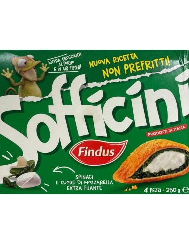 sofficini mozzarella e spinaci