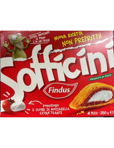 sofficini mozzarella e pomodoro