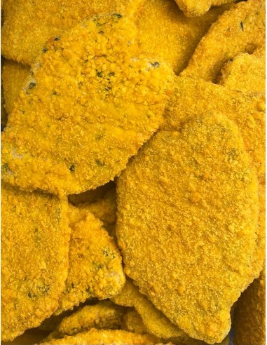 cotoletta di pollo e spinaci