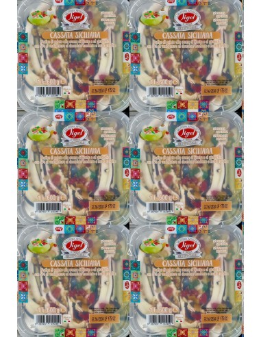 sigel cassata siciliana 600 gr